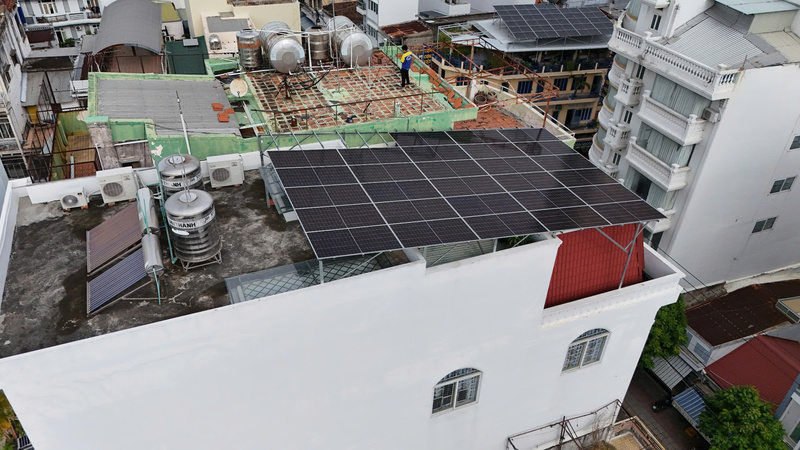 Hình ảnh thực tế - Quỳnh An Solar - Công Ty TNHH Xây Dựng Và Công Nghệ Quỳnh An